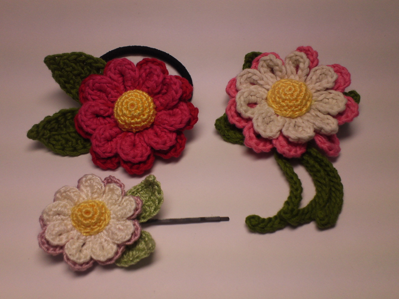 かぎ針編みモチーフで葉っぱの編み方 Ami Rose